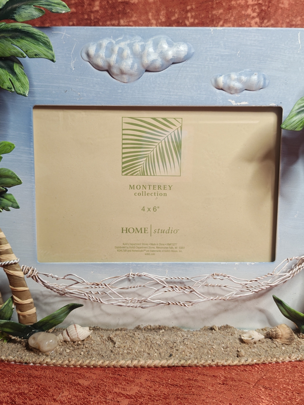 Coastal Blue Picture Frame
